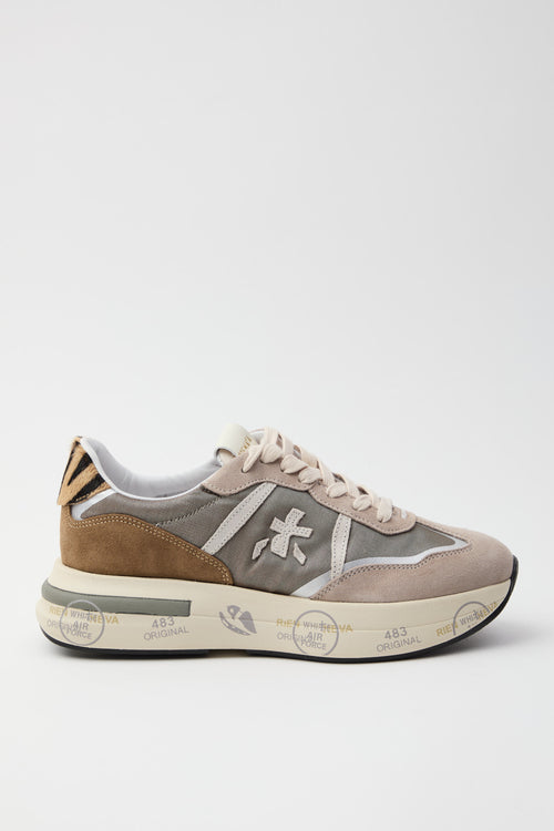 Premiata Sneaker Taupe/brown Donna