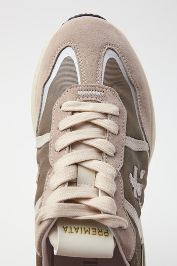 Premiata Sneaker Taupe/brown Donna - 7