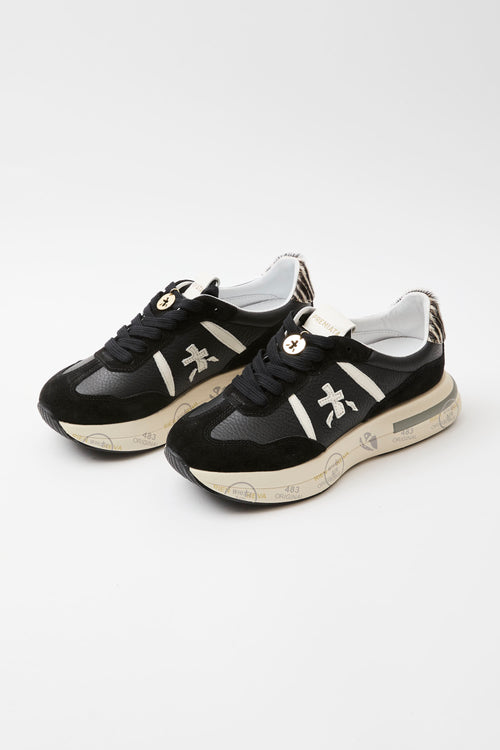 Premiata Sneaker Black Donna - 2