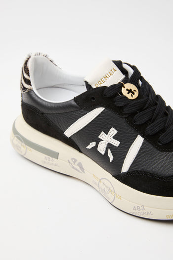 Premiata Sneaker Black Donna - 5