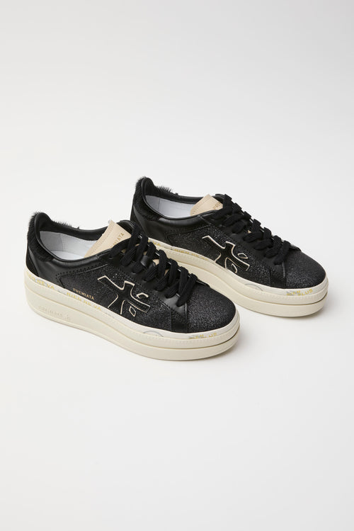 Premiata Sneaker Black Donna - 2