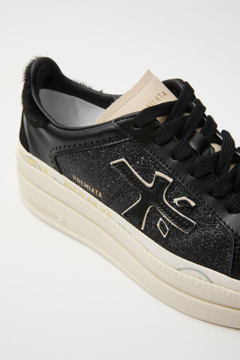 Premiata Sneaker Black Donna - 4