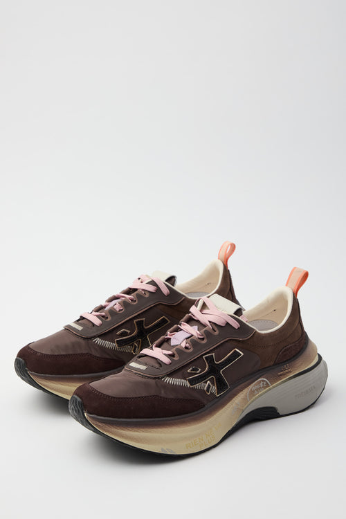 Premiata Sneaker Brown Donna - 2