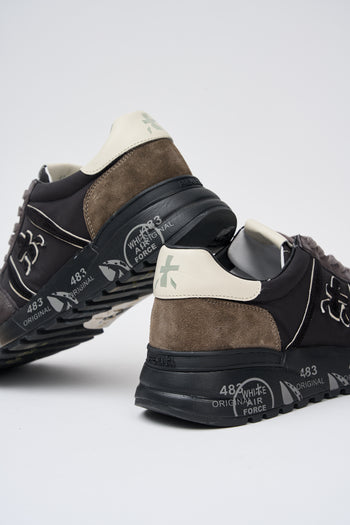 Premiata Sneaker Nero+grigio Uomo - 5