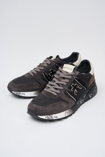 Premiata Sneaker Nero+grigio Uomo - 6