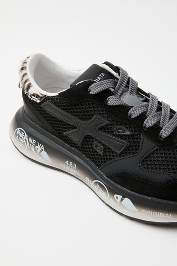 Premiata Sneaker Black Donna - 4