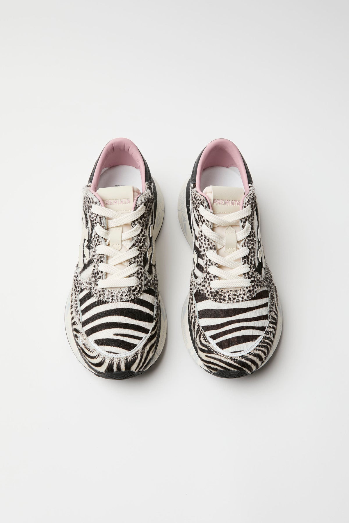 Sneaker White/black Donna — 3