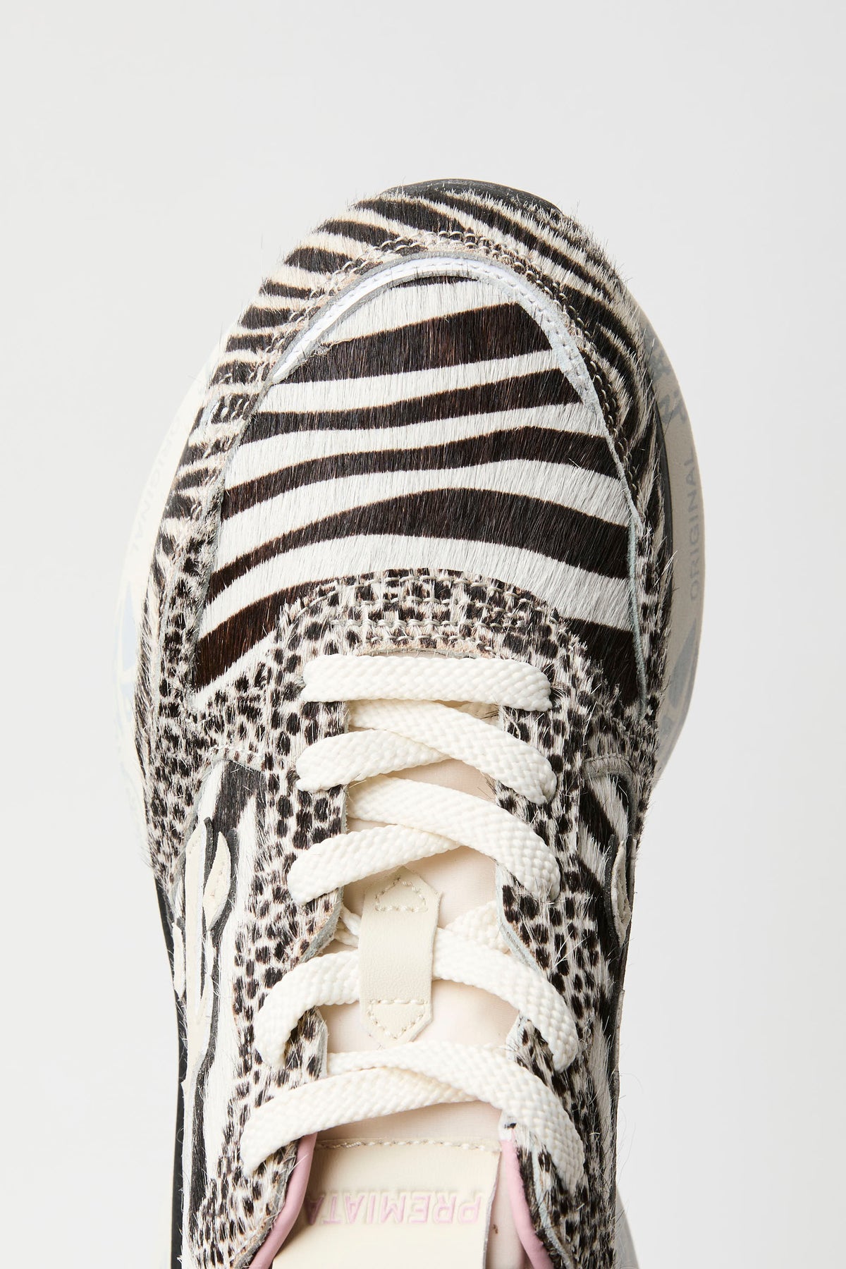 Sneaker White/black Donna — 5