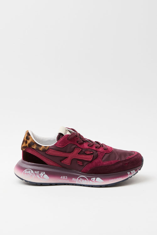 Premiata Sneaker Burgundy Donna