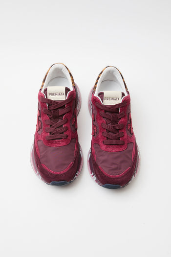 Premiata Sneaker Burgundy Donna - 3