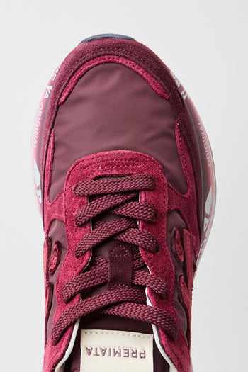 Premiata Sneaker Burgundy Donna - 7