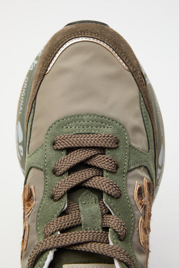 Premiata Sneaker Military Green/leopard Donna - 8