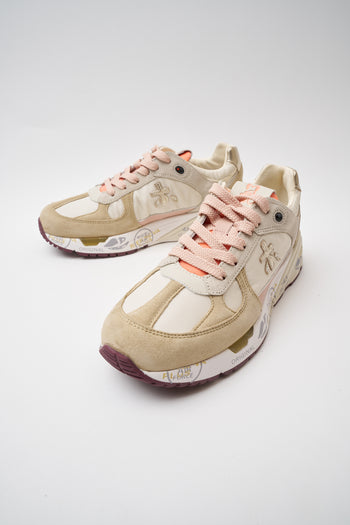 Premiata Sneaker Beige/rosa Donna - 7