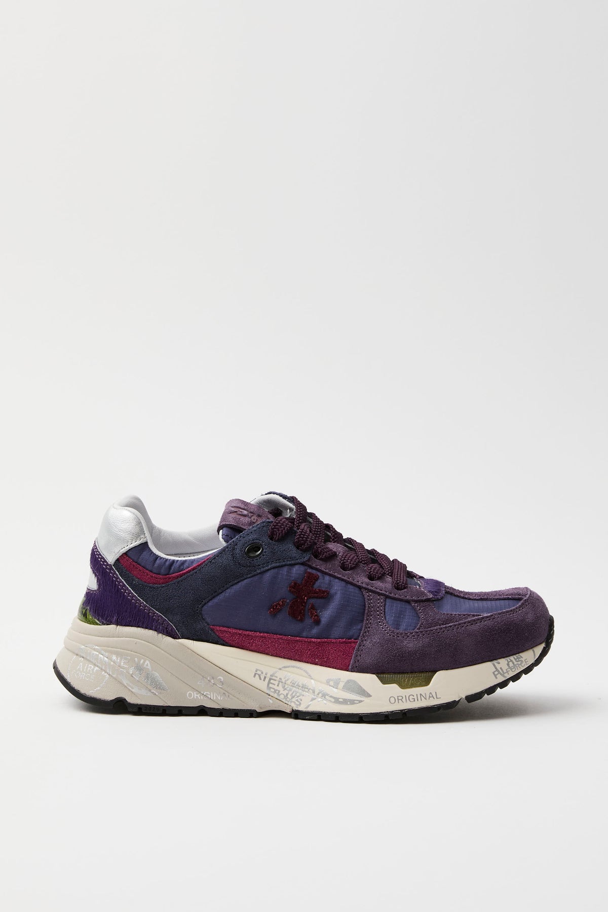 Sneaker Burgundy/purple/red Donna — 1