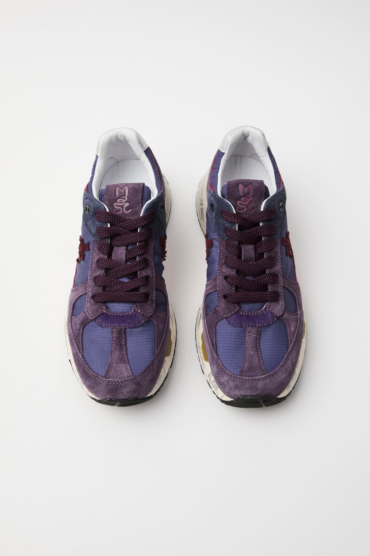 Sneaker Burgundy/purple/red Donna — 3