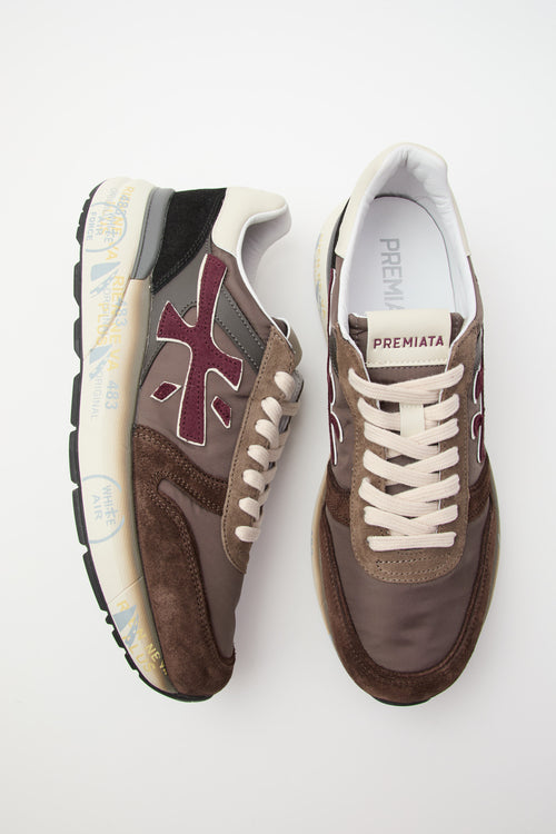 Premiata Sneaker Brown/red Uomo