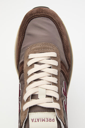 Premiata Sneaker Brown/red Uomo - 9