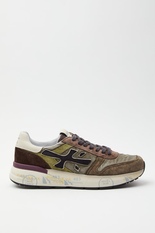 Premiata Sneaker Military Green/brown Uomo