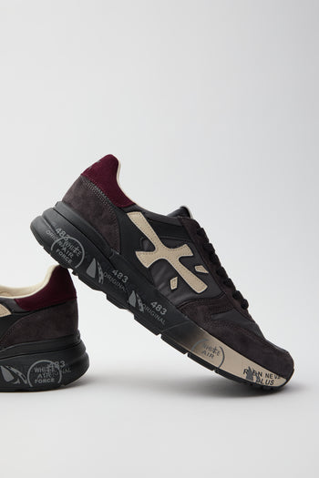 Premiata Sneaker Dark Brown Uomo - 4