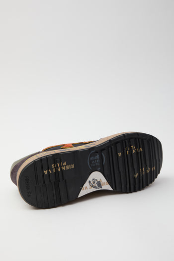 Premiata Sneaker Dark Blue/dark Brown Uomo - 6
