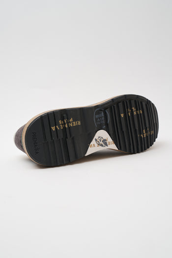 Premiata Sneaker Dark Green/dark Brown Uomo - 5