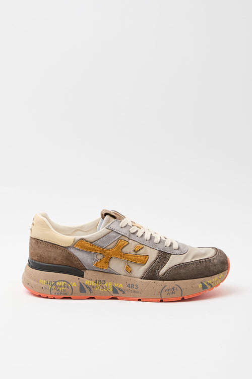 Premiata Sneaker Taupe/brown Uomo