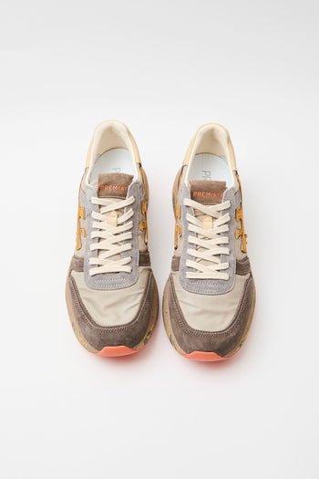 Premiata Sneaker Taupe/brown Uomo - 3