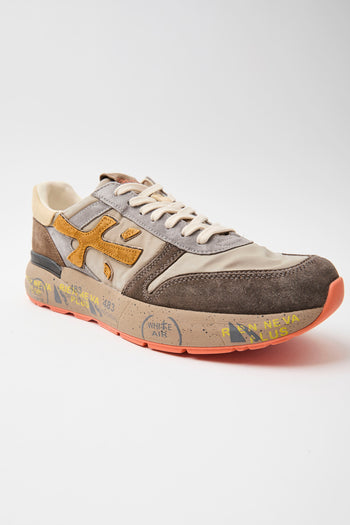 Premiata Sneaker Taupe/brown Uomo - 5