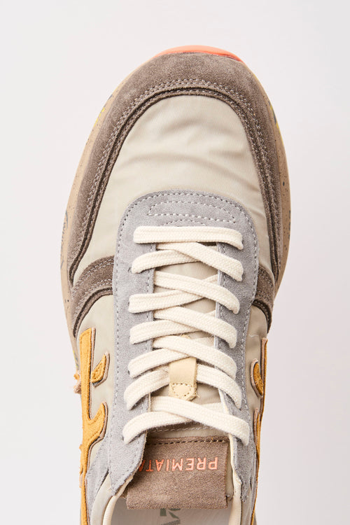 Premiata Sneaker Taupe/brown Uomo