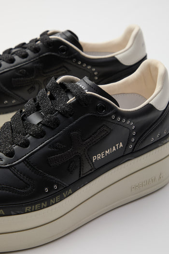 Premiata Sneaker Black Donna - 4