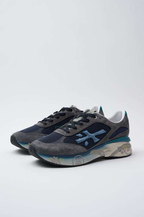 Premiata Sneaker Grey/blue Uomo - 2