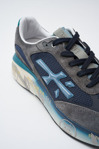 Premiata Sneaker Grey/blue Uomo - 4