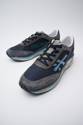 Premiata Sneaker Grey/blue Uomo - 7