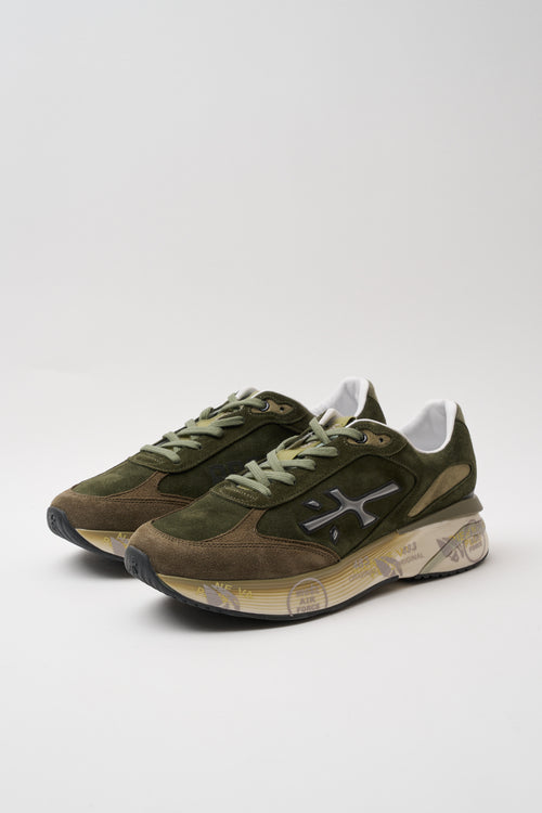 Premiata Sneaker Military Green Uomo - 2