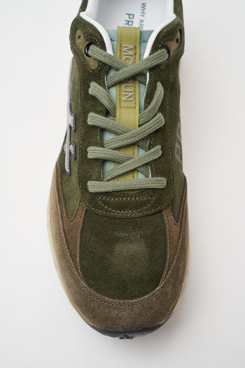 Premiata Sneaker Military Green Uomo - 3