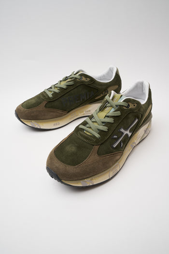 Premiata Sneaker Military Green Uomo - 7