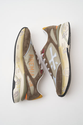 Premiata Sneaker Taupe Uomo - 3
