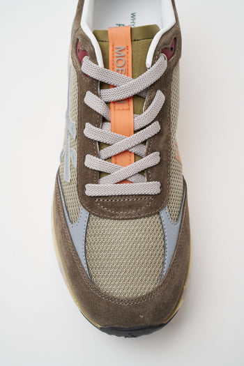 Premiata Sneaker Taupe Uomo - 4