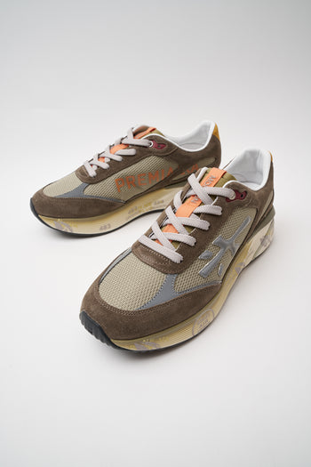 Premiata Sneaker Taupe Uomo - 8