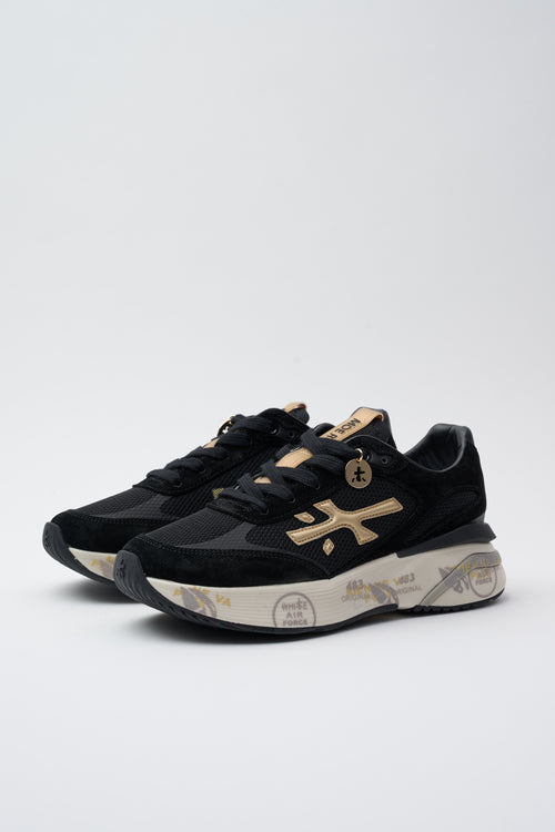Premiata Sneaker Black Donna - 2