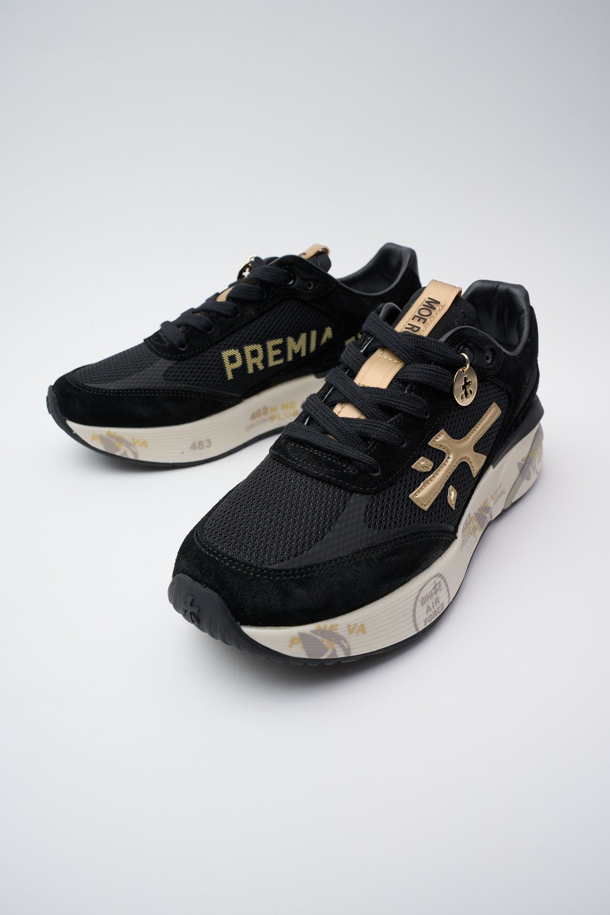 Sneaker Black Donna — 7