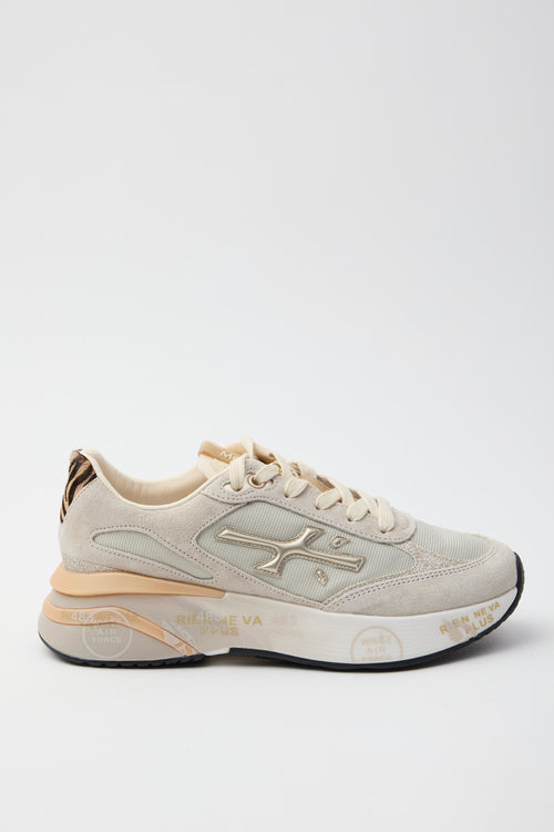 Premiata Sneaker Beige/gold Donna