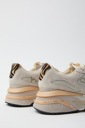 Premiata Sneaker Beige/gold Donna - 3