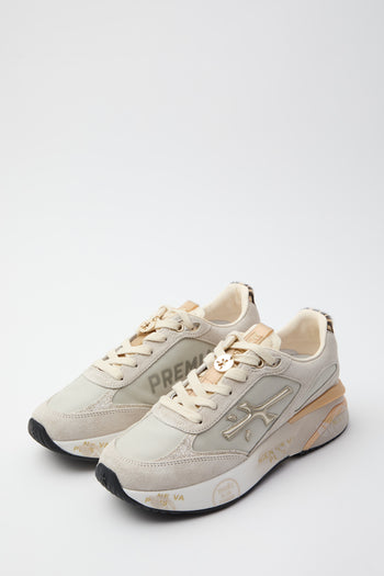 Premiata Sneaker Beige/gold Donna - 5