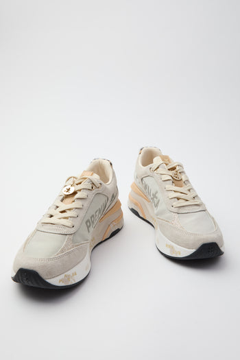Premiata Sneaker Beige/gold Donna - 7