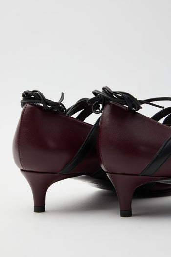Prosperine Décolleté Bordeaux/nero Donna - 3