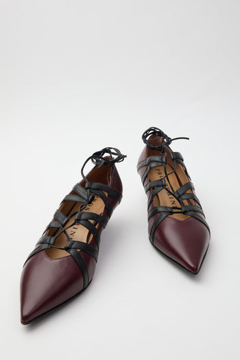 Prosperine Décolleté Bordeaux/nero Donna - 6