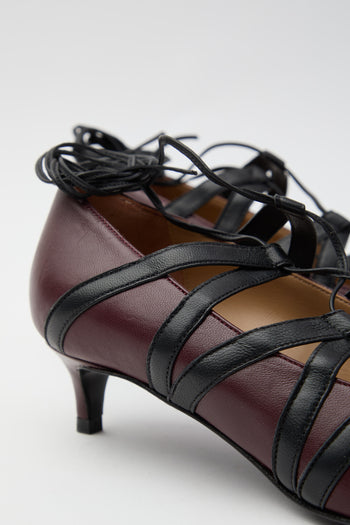 Prosperine Décolleté Bordeaux/nero Donna - 7