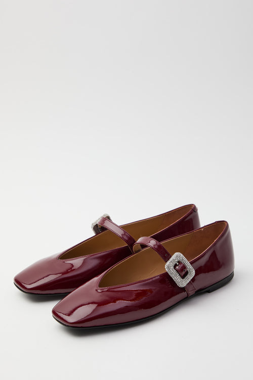 Prosperine Ballerina Bordeaux Donna - 2