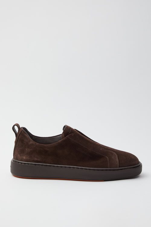 Santoni Sneaker Dark Brown Uomo